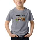 Camiseta Infantil Personalizada Roblox Jogo Gamer - 1108 - Escorrega o Preço