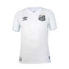 Camisa santos oficial 2024 branca i umbro masculina torcedor