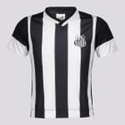 Camisa Santos Season Infantil Preta e Branca