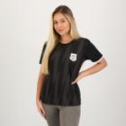 Camisa Santos Whip Feminina Preta - Braziline