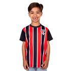 Camisa São Paulo Fc Infantil Away Oficial Camiseta SPFC Juvenil Licenciada