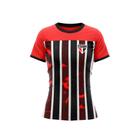 Camisa São Paulo Feminina Plotline 2402 Braziline 009005852A1