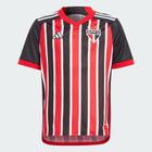 Camisa são paulo ii adidas 23/24 infantil listrada