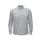 Camisa slim azul claro - dudalina