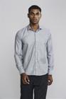 Camisa Slim FIt - Cinza Claro