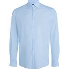 Camisa Slim Individual Stretch In24 Azul Claro Masculino