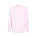 Camisa slim linen rosa claro - dudalina 2