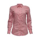 Camisa slim xadrez vermelho - dudalina 38