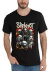 Camisa SlipKnot Banda Camiseta Masculina E Baby Look Feminina DTF