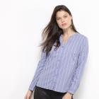 Camisa Social Facinelli Listras Feminina