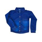 Camisa Social Infantil Jeans Camisa Manga Longa Menino Blusa Jeans Masculina