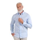 Camisa Social Masc. ML Sibra Slim Fit Com Elastano ML3980S