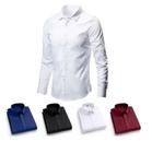 Camisa Social Masculina Executivo Slim Lisa