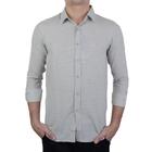 Camisa Social Masculina Milani ML Slim Cinza - 31424