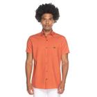 Camisa Social Teodoro MC Slim Fit Masculina Lisa Casual