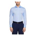 Camisa social Tommy Hilfiger Slim Fit Non Iron para homens azul