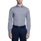 Camisa social Tommy Hilfiger, slim fit, sarja elástica, azul marinho, masculina