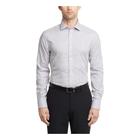 Camisa social Tommy Hilfiger Slim Fit Stretch Twill Lilás Masculina