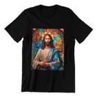 Camisa Standard Cristo em Vitral