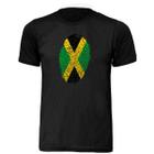 Camisa T-shirt Jamaica Bandeira Unissex Adulta