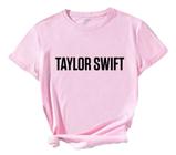 Camisa Taylor Swift Frase Simples Baby Look 100% Algodão