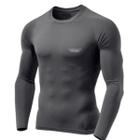Camisa Térmica Uv 50+ Segunda Pele Camiseta Blusa Malha Fria Proteção Solar Dryfit