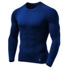 Camisa Térmica Uv 50+ Segunda Pele Camiseta Blusa Malha Fria Proteção Solar Dryfit