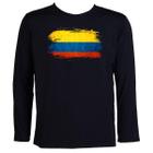 Camisa Termica Uv 50+ Segunda Pele Colombia Bandeira Infantil - Via Tropical