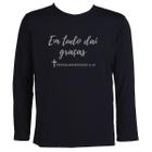 Camisa Termica Uv 50+ Segunda Pele Crista Em Tudo Dai Gracas Infantil