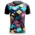 Camisa Tshirt Premium com Gola Redonda Camiseta Estampa 3D Macia e Elegante