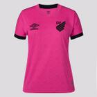 Camisa Umbro Athletico Paranaense Outubro Rosa 2023 Feminina