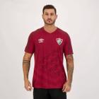 Camisa Umbro Fluminense 2022 Treino Grená