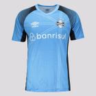 Camisa Umbro Grêmio Aquecimento 2023 Azul