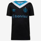 Camisa Umbro Grêmio Oficial 3 2024 Infantil