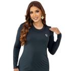 Camisa Uv Feminina Blusa Proteção 50 Manga Camiseta Térmica - WM