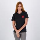 Camisa Vasco Crisp Feminino Preta