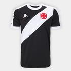 Camisa Vasco I Kappa 24/25 Preto/Branco