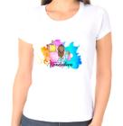 Camisa Vendedora Aquarela - Profissões camiseta - feminina - unissex
