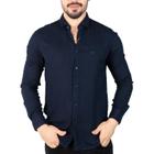 Camisa VersatiOld Viscose Azul Marinho