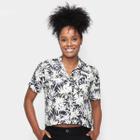 Camisa Volcom Floral Going Off Feminina