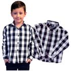 Camisa Xadrez Masculina Bebê menino - Roupa Infantil Tam. 1 ao 10 - Festa Junina