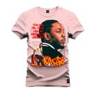 Camiseta 100% Algodão Confortável Premium Estampada Kendrick Lamar Brow