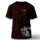 Camiseta 100% Algodão - Fio 30.1- estampada mensagem cristã cruz