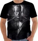 Camiseta 10481 Adão Negro Black Adam Personagem Shazam