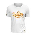 Camiseta 2023 Happy New Year Ouro Gold Dourado Shap Life