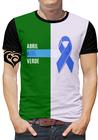 Camiseta Abril Verde e Abril Azul Masculina Blusa