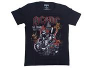 Camiseta ACDC Rock 50 anos Aniversário AC/DC Rock N Roll BO602