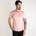 Camiseta Acostamento Casual Rosa