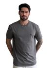 Camiseta Acostamento Casual Wolf Cinza