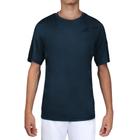 Camiseta Adidas Aeroready Designed to Move Sport 3-Stripes Azul Petróleo e Preta